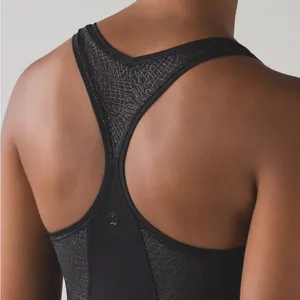 Lululemon Women's Black Racerback Tank Top‎ Sz XS thumbnail 2