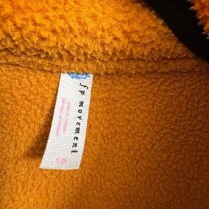 Free People Hit The Slopes Fleece‎ Jacket Russet Orange Oversized Small thumbnail 3
