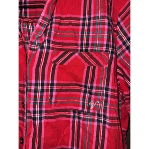Victoria's Secret Women's‎ XS Pajama Set Red Plaid Long Sleeve EUC thumbnail 7
