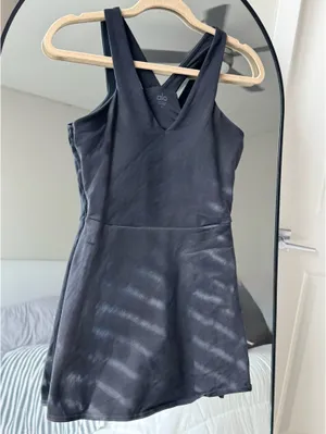 Alo Yoga Airbrush Real Dress Black thumbnail 5