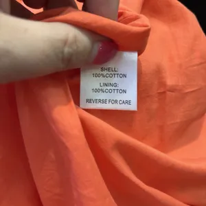 Brittany Fuson Orange Floral Maxi Dress‎ Size Small Cotton Tie Waist Pockets thumbnail 8