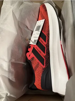 Size 10.5- Adidas Ultrarun 5 Lucid Red Black White thumbnail 5