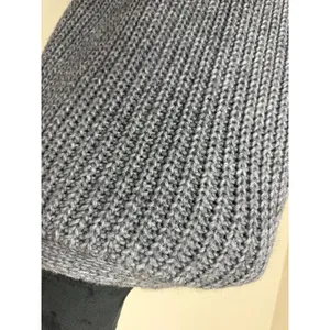 Elsamanda Gray Blend Cardigan - L Alpaca and Wool thumbnail 4