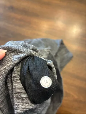 Lululemon Align Leggings Size 14 Pant 25" Heathered Gray thumbnail 2