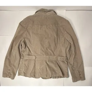Vintage St. John's Bay Blazer Womens Size XL Tan Corduroy Jacket Retro Career‎ thumbnail 15