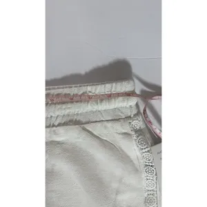Marissa Olivia Women Linen Blend Shorts White XL Drawstring Casual Resort thumbnail 4