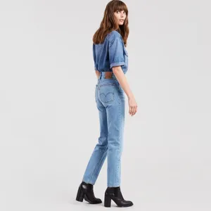 Levi's Premium wedgie for ankle light‎ wash jeans Sz 25 thumbnail 3