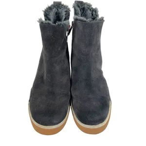 Dolce Vita Zelma Zip High Top Sneaker Booties Gray Size 8 thumbnail 13