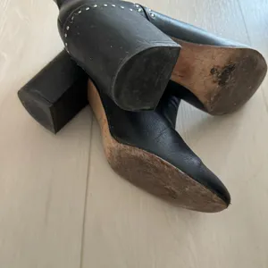 Thursday Boot Co Womens Black Studded Highline Handcrafted Leather Bootie thumbnail 7