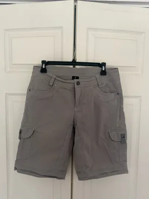Kuhl Women's Splash 11" Cargo Hiking Shorts Gray Multi Pocket Utility Size 10 thumbnail 3