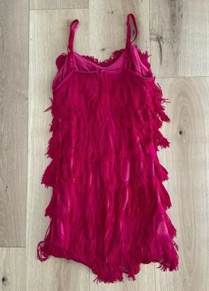 Pink Flapper Dress thumbnail 7