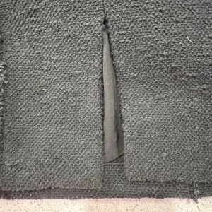 Rebecca Taylor Size 4 Sheath Dress Black Boucle Silk Lined Back Slit‎ Cap Sleeve thumbnail 10