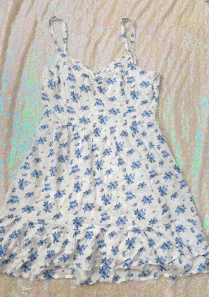 Hollister Flower Ruffle Dress thumbnail 1