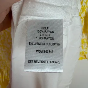 NWT Lost + Wander Sweet Summer Daze Midi Dress Small Yellow‎ Floral Cottagecore thumbnail 7