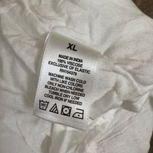 Aeropostale White High-Waisted Lace-Trim Flippy Skirt Skort XL thumbnail 4