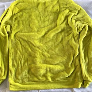 Dr. Seuss The Grinch Plush Sweatshirt Soft Long Sleeve Sz L Green Christmas thumbnail 5
