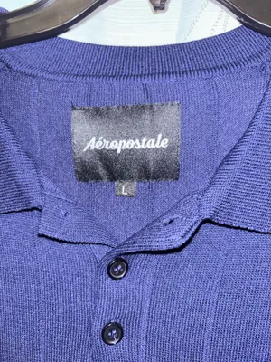 Aeropostale Top Men’s Navy Sz.L  thumbnail 5