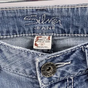 Silver Jeans AIKO Light Wash Distressed Straight Leg Jeans Size 29 thumbnail 4