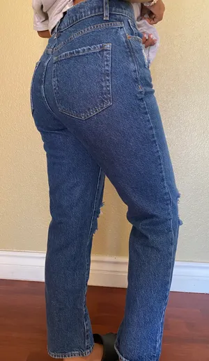 PacSun High Rise Straight Jeans thumbnail 1