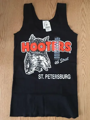 New Hooters Girl Uniform Tank St Petersburg Florida Small thumbnail 1