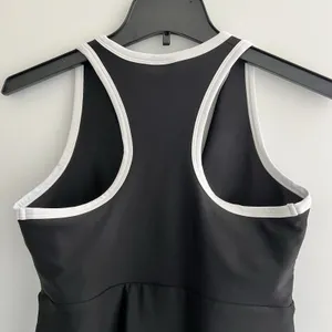 SAGE Collective Women’s Black Active Tennis Dress w/ Shorts Racerback SMALL EUC thumbnail 9