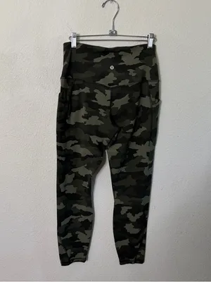 Lululemon Align High Rise Pant Pockets 25" Heritage‎ 365 Camo Women’s Size 10 thumbnail 6