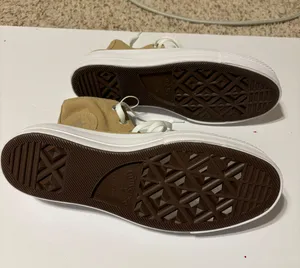 Converse Light Brown Suede Platform thumbnail 6