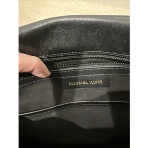 Michael Kors Tatiana Convertible Satchel Crossbody‎ Handbag Black Leather thumbnail 11