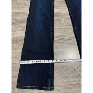 Hello! SkinnyJeans Size 30 Dark Wash Bootcut 30x32 Denim‎ Indigo Low Rise Y2K thumbnail 7