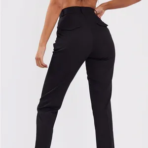 Pretty Little Thing TALL BLACK CIGARETTE PANTS thumbnail 3