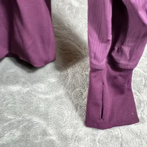 Lululemon In Flux Womens 10 Jacket Regal Plum Purple Reversible Full Zip Hoodie thumbnail 9