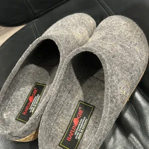 Haflinger Gray Felt Slip thumbnail 3