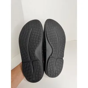 OOFOS Unisex Ooahh Sport Slide Sandal Mens 6 Womens 8 Black thumbnail 6