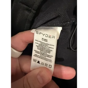 Spyder Softshell Vest Womens 14 Black Full Zip Mock Neck Outdoor 661876 thumbnail 5