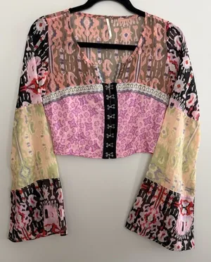 Free People Walk That Walk‎ Top Femme Combo Women's Size XS thumbnail 1