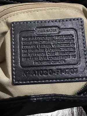 Vintage Y2K Coach Black Leather Zoe Shoulder Bag thumbnail 7