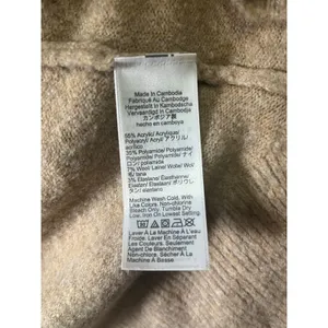 J.Crew Extra Soft Yarn Sweater Wool Brown Collared Pullover Preppy Quiet Luxury thumbnail 7