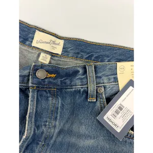 Universal Thread 90s Baggy Jeans size 16 Short Medium Wash Patchwork Distressed thumbnail 3