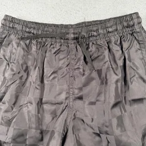 Umbro Athletic Shorts Womens XS Black Check Nylon Elastic Waist 4 Inseam Soccer thumbnail 4
