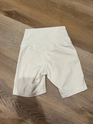 White Biker Shorts Size 4 thumbnail 2