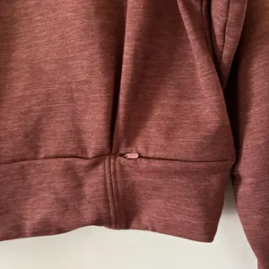 ATHLETA Altitude Polartec Half Zip‎ Sweatshirt Rust Size S Small thumbnail 10