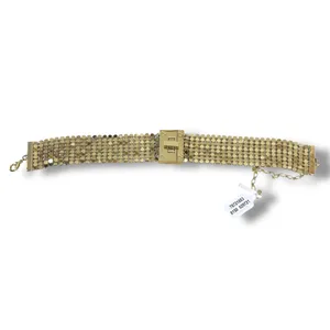 Free People Magic Choker Necklace in Gold NWT Sparkle Shine Layering Statement thumbnail 3