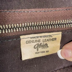 Vintage‎ Genuine Leather Tan Rustic Distressed Workwear Satchel Briefcase Bag thumbnail 11