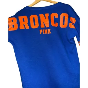 PINK - Victoria's Secret Broncos Sweatshirt XS Boise State College Collegiate Football thumbnail 6