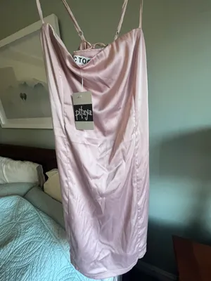 Satin Dress thumbnail 2