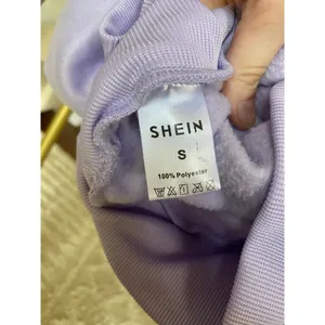 SHEIN Lavendar‎ Half Zip Pullover Lilac Buttery Soft Fleece Streetwear Pastel thumbnail 5