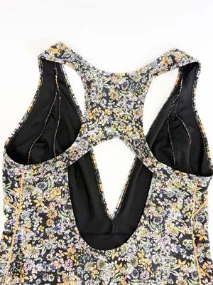 Free People Movement Eden Performance Onesie Ditsy Floral Print Romper thumbnail 13