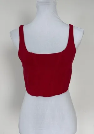 Wild Fable Red‎ Tank Top Sz SM thumbnail 1