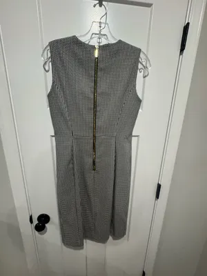 Calvin Klein Houndstooth Dress Sheath 6 thumbnail 5