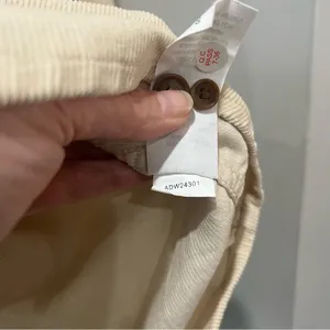 NEW Alpine Design corduroy shirt long Sleeve Morning Haze Size Large‎ Khaki Tan thumbnail 7